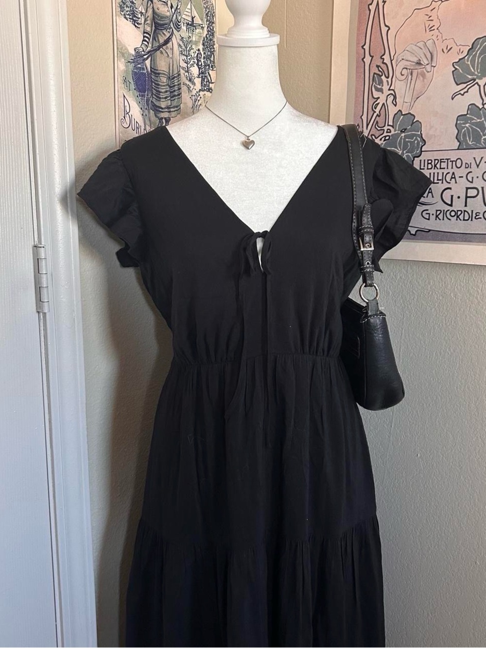 Black Gap Maxi Dress